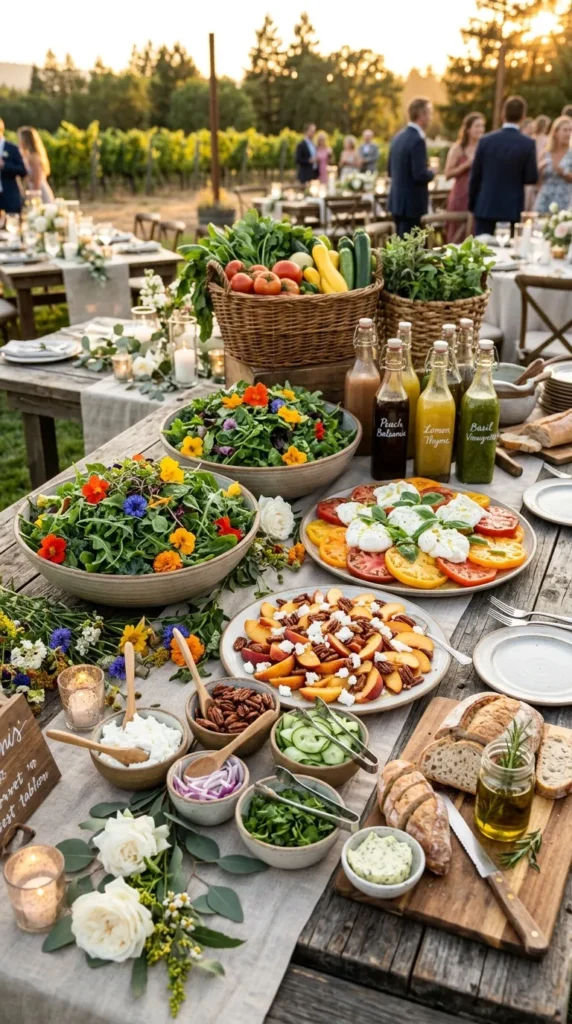 Farm-to-Table Salad Station
