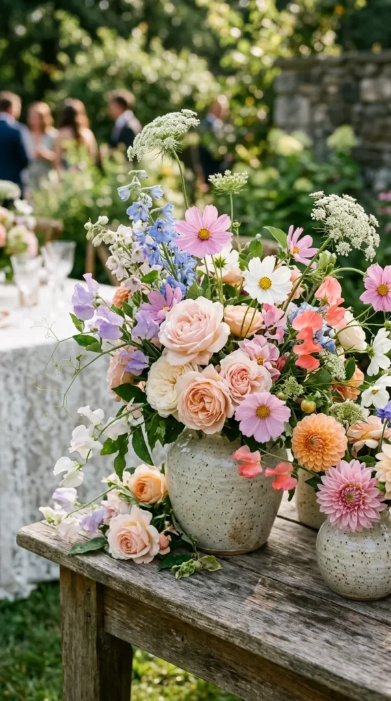 Garden-Style Floral Arrangements