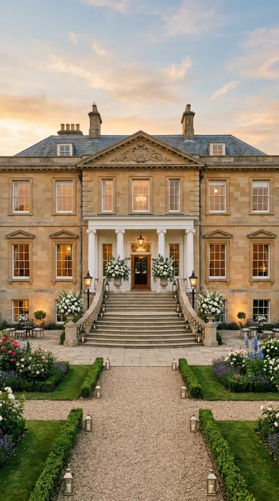 Georgian Estates for Symmetry Lovers