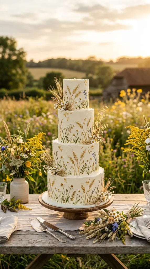 Golden Meadow Cake