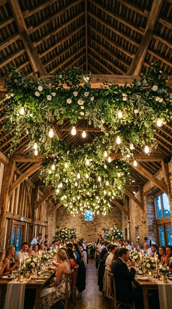 Hang Greenery from the Ceiling