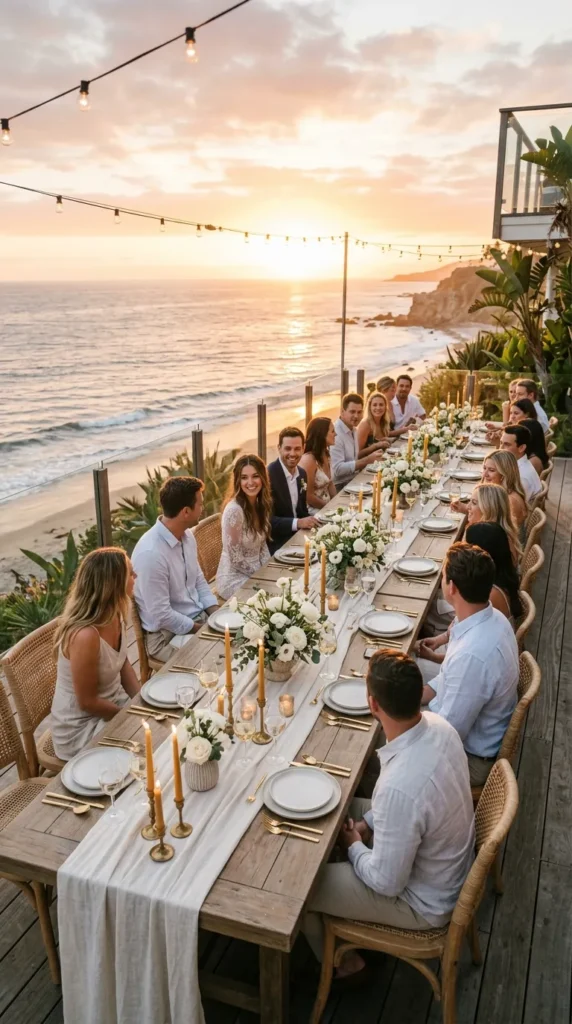 Host Dinner on the Beach House Deck