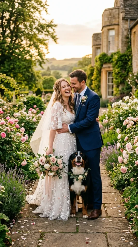 Include Your Dog in First Look Photos