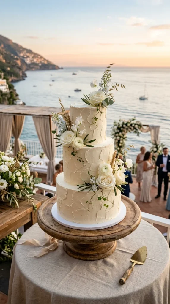Keep the Wedding Cake Naturally Elegant