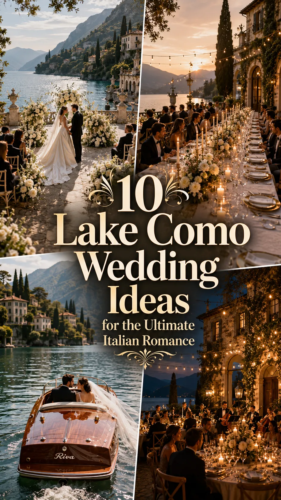 Lake Como Wedding Ideas for the Ultimate Italian Romance