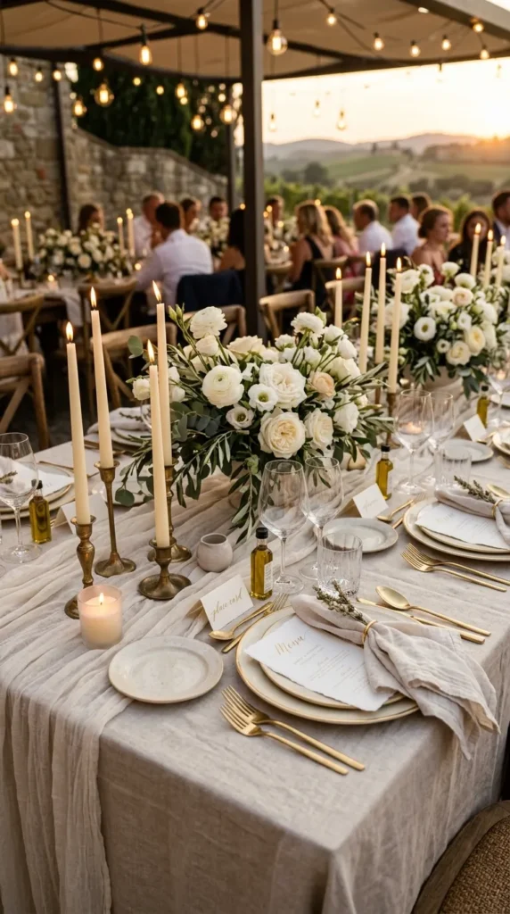 Layered Linen Tablescapes