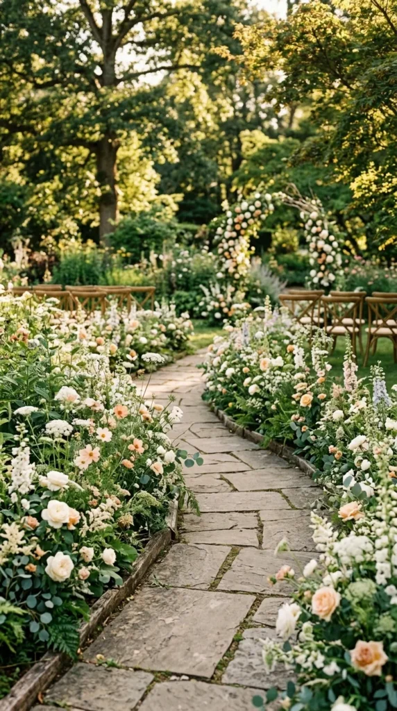 Let Flowers Spill Across Stone or Gravel Paths