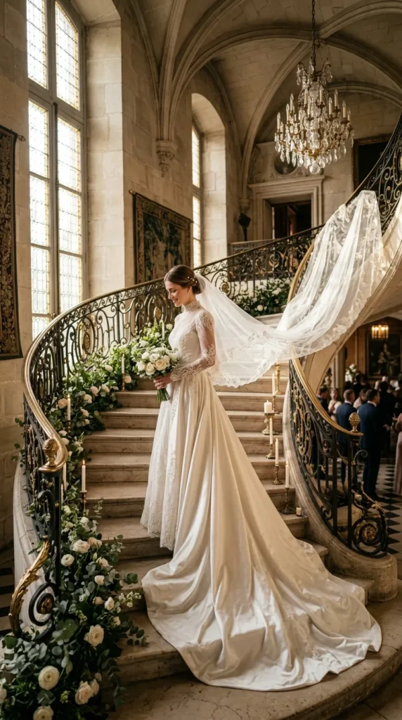 Make a Grand Entrance Down a Historic Staircase