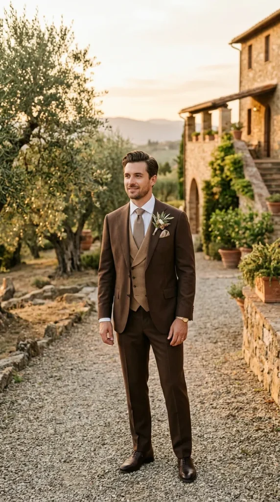 Monochromatic Earth-Tone Styling