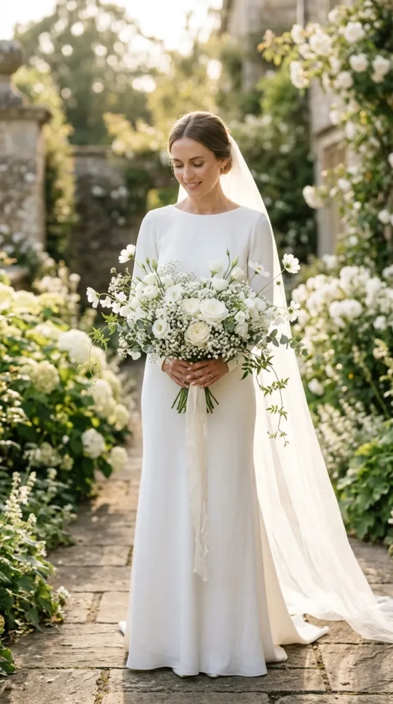 Monochromatic White Bouquet