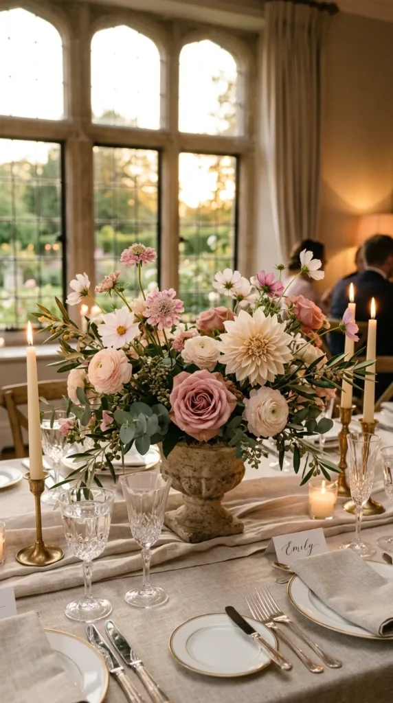 Design Organic Floral Centerpieces