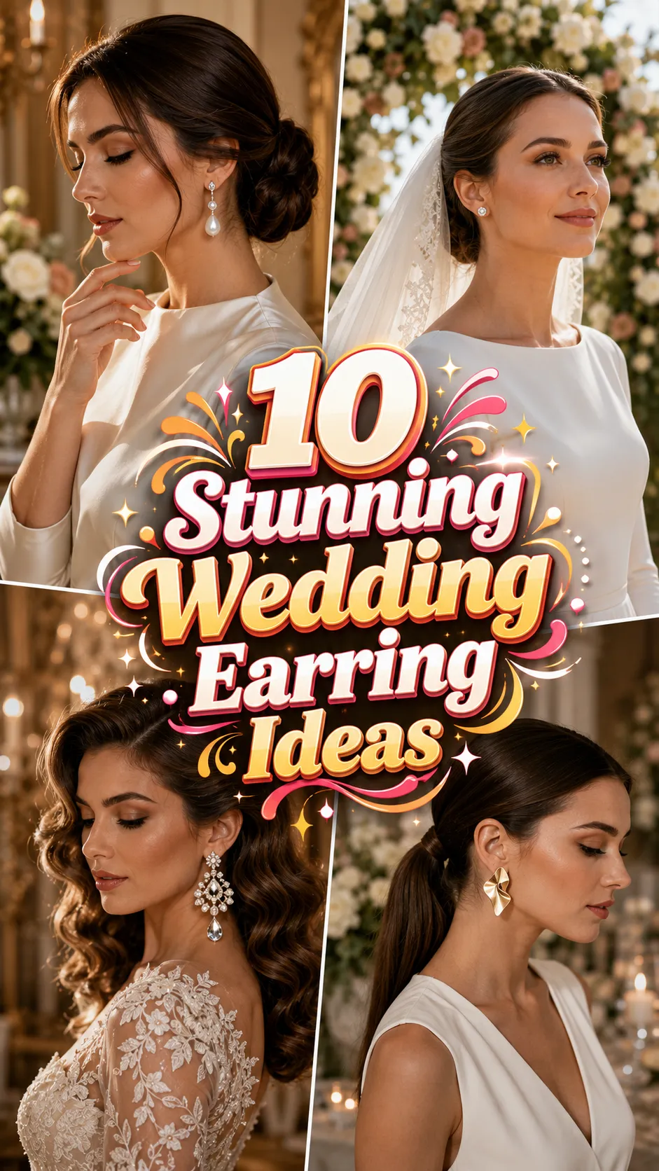 Stunning Wedding Earring Ideas to Complete Your Bridal Look