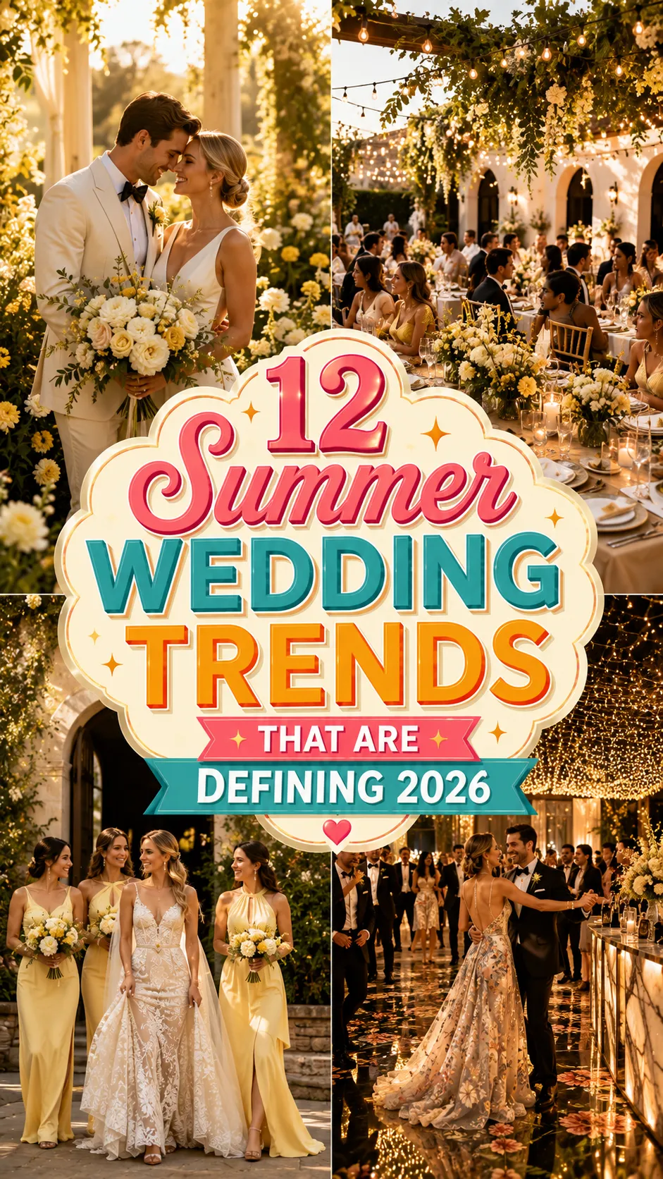 Weddings Are Starting to Feel Like Beautiful Summer Escapes