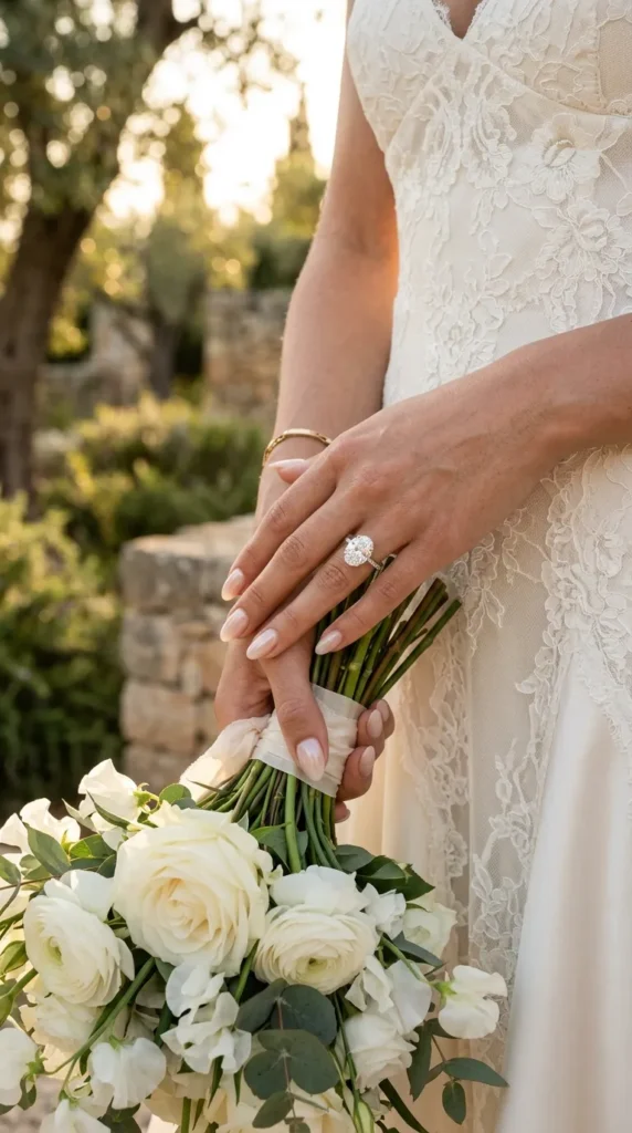 The Barely-There Bridal Manicure