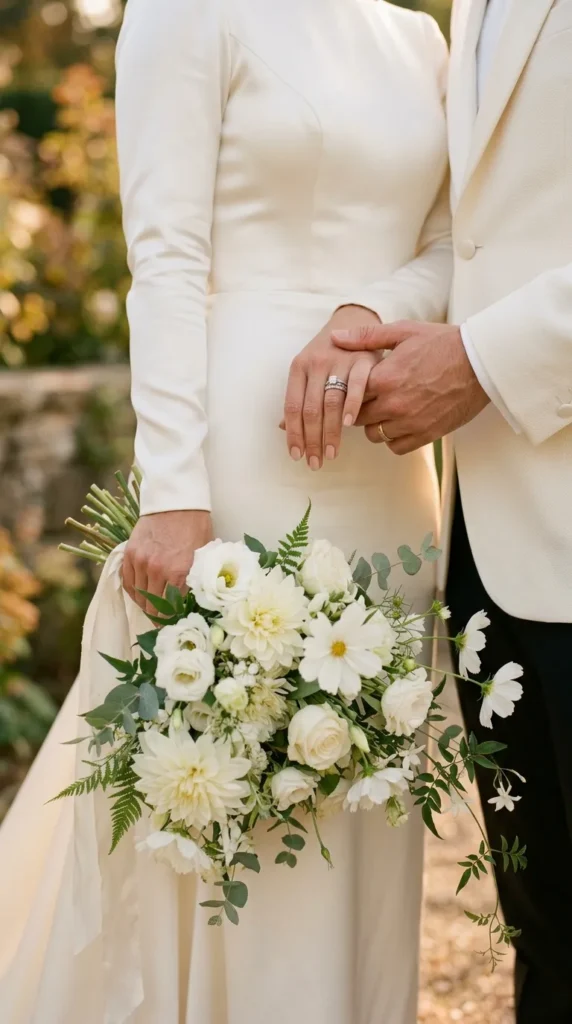 The Bouquet Detail Pose