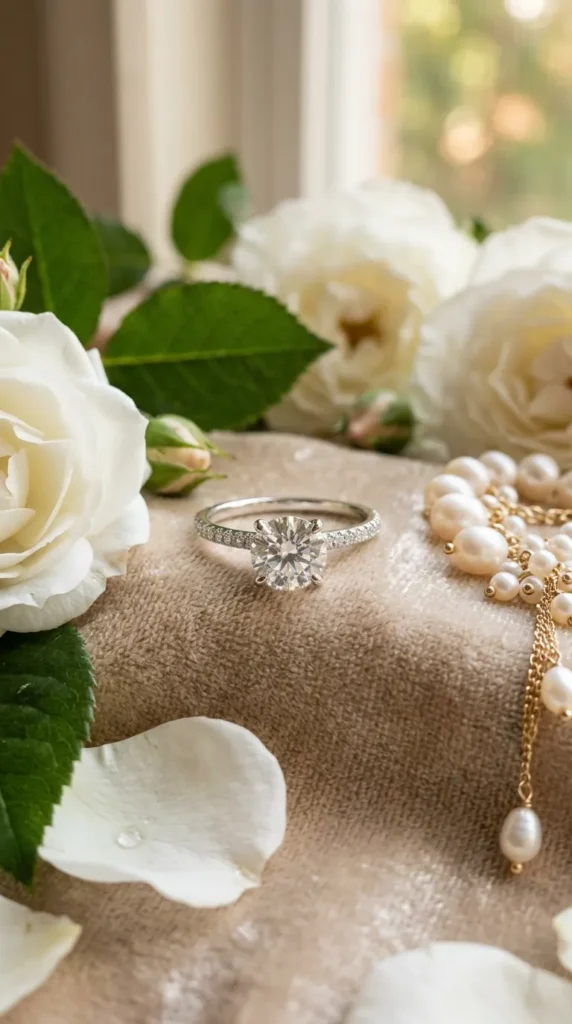 Tiny Pavé Band with Round Diamond