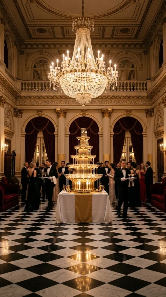 Vintage Champagne Fountain