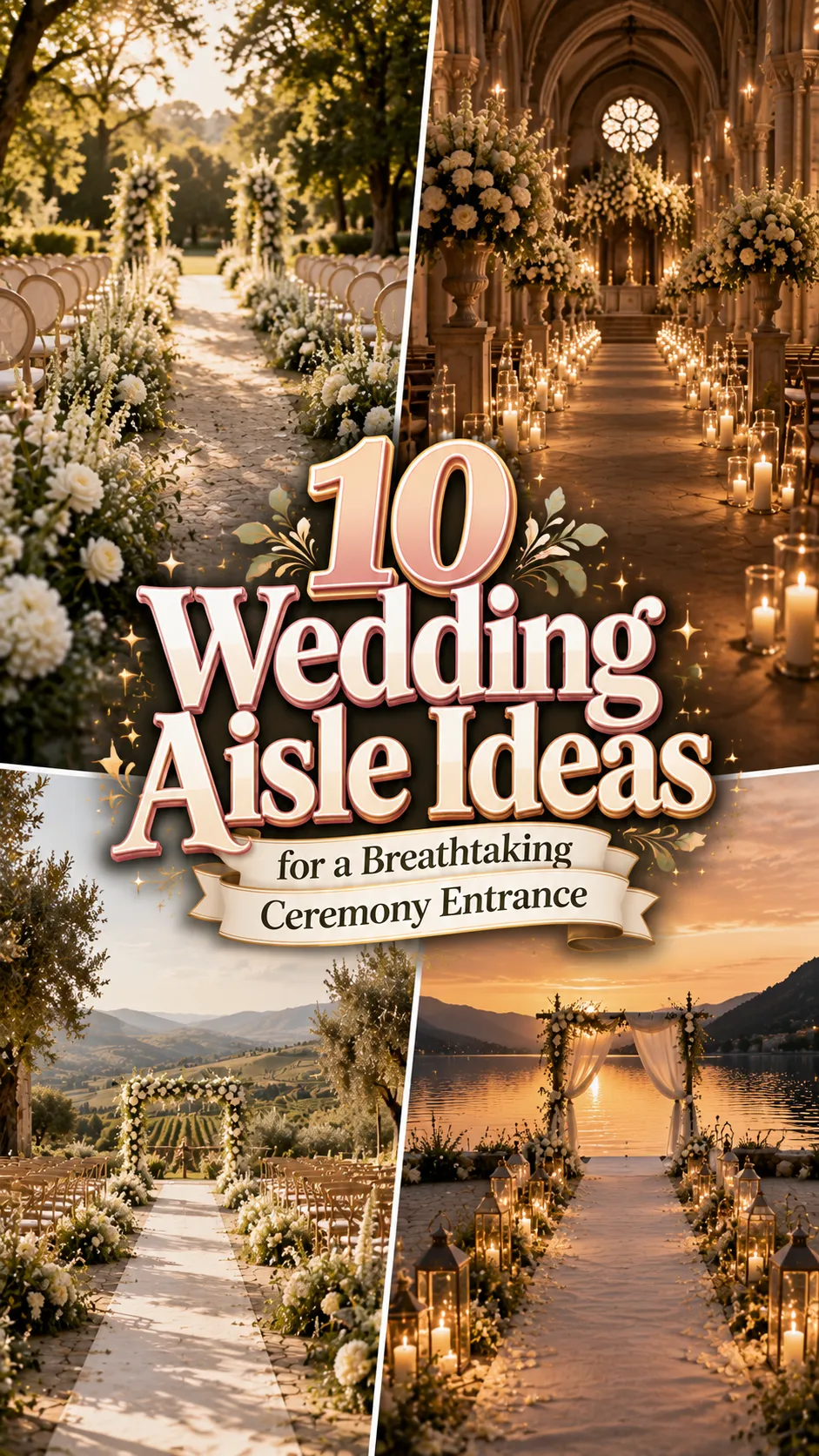 Wedding Aisle Ideas for a Breathtaking Ceremony Entrance