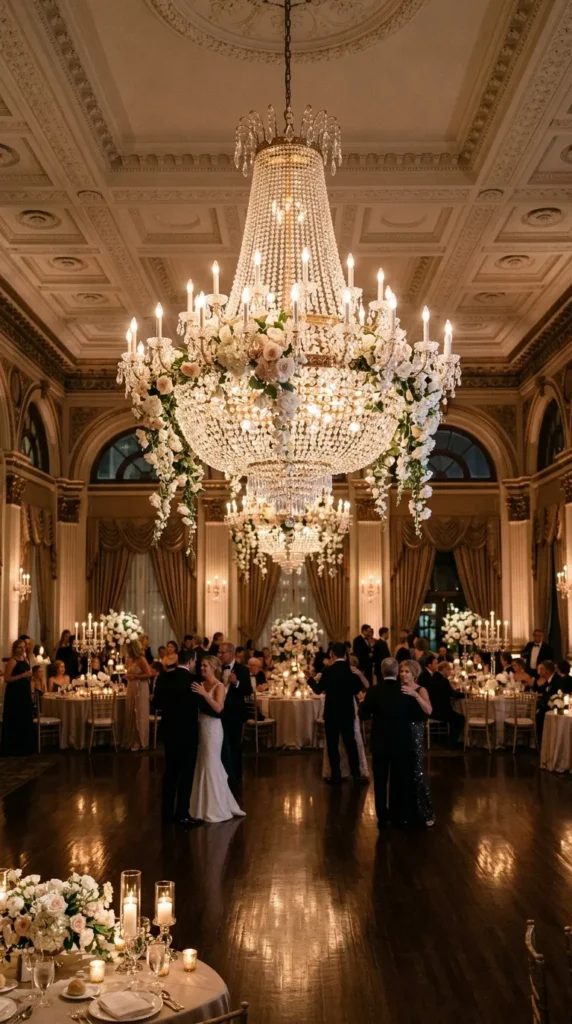 Add a Statement Chandelier Moment