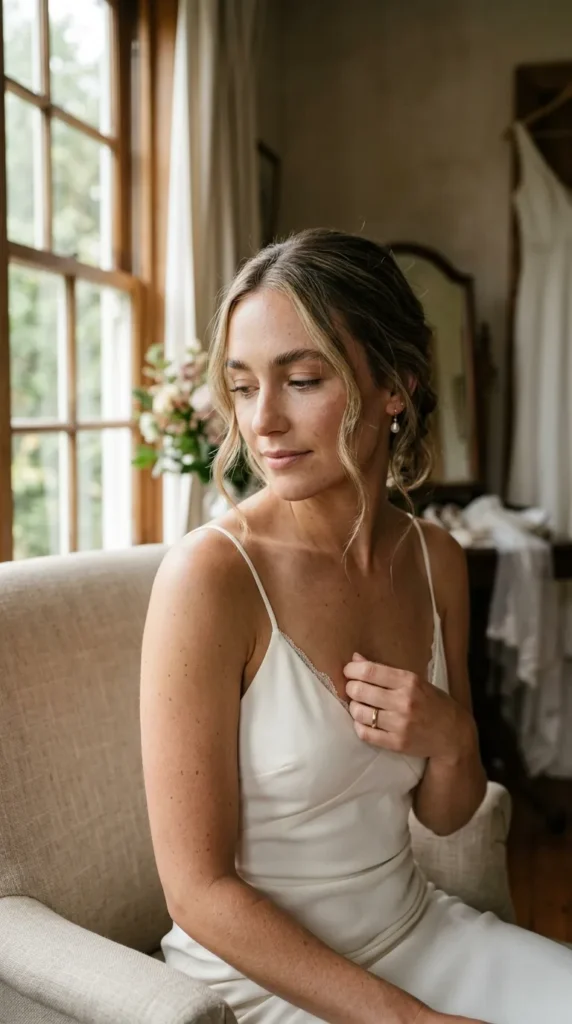 Barely-There Makeup With Defined Brows