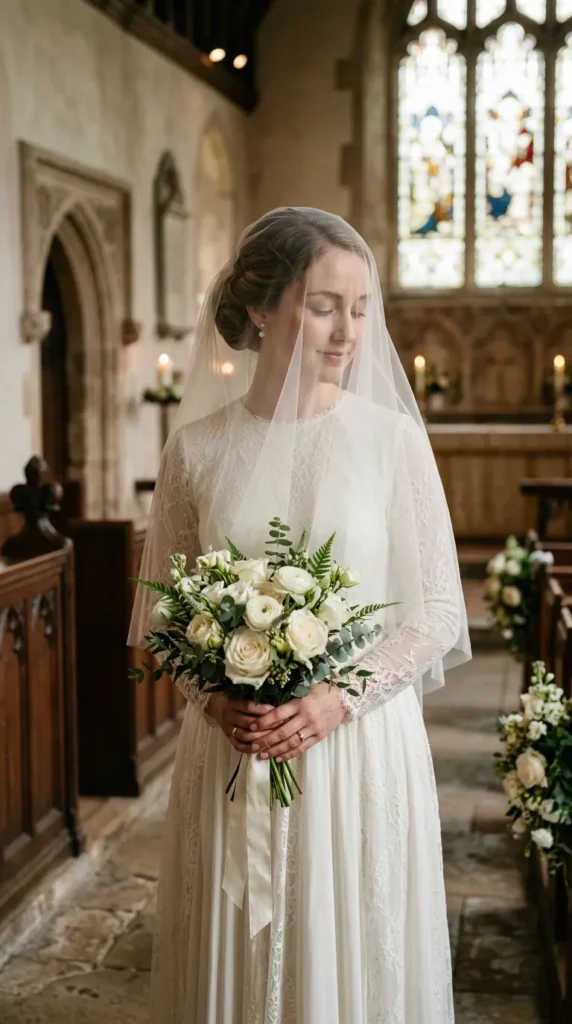 Blusher Veil for Classic Bridal Mystery