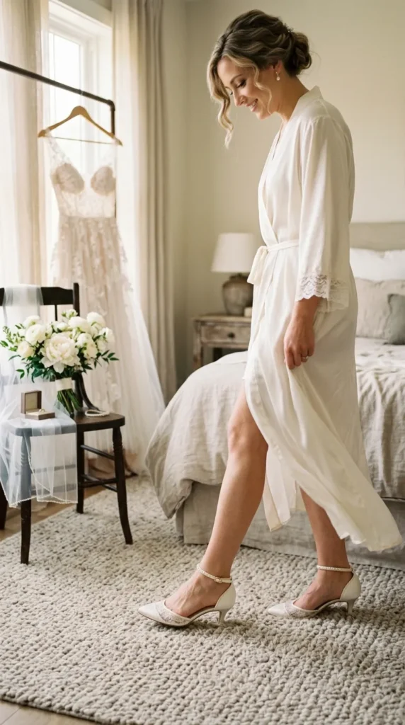 Break Your Wedding Shoes In Gradually