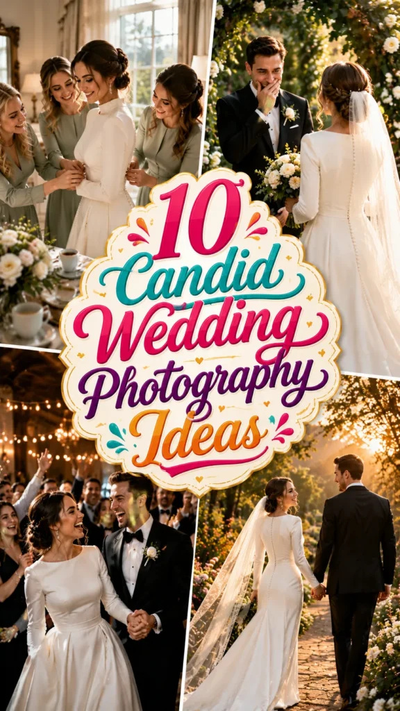 Candid Wedding Photography Ideas for Authentic, Unforgettable Moments