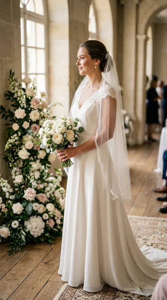 Choose a Fingertip Veil for Versatility