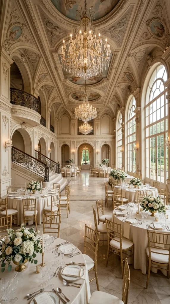 Choose a Grand Ballroom with Old-World Architecture