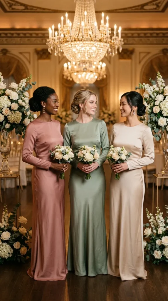 Classic Chignons for Elegant Bridal Photos
