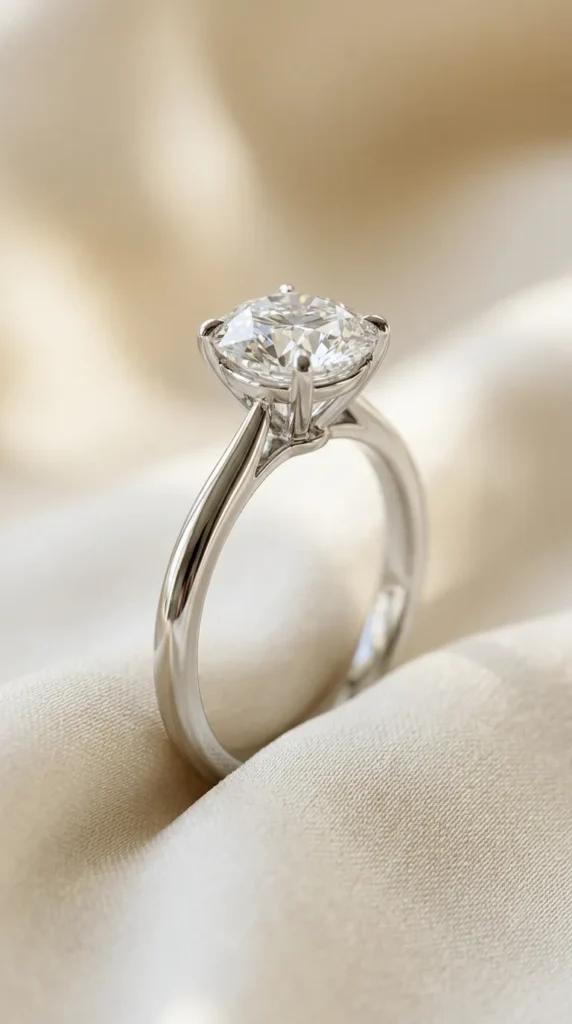 Classic Round-Cut Solitaire