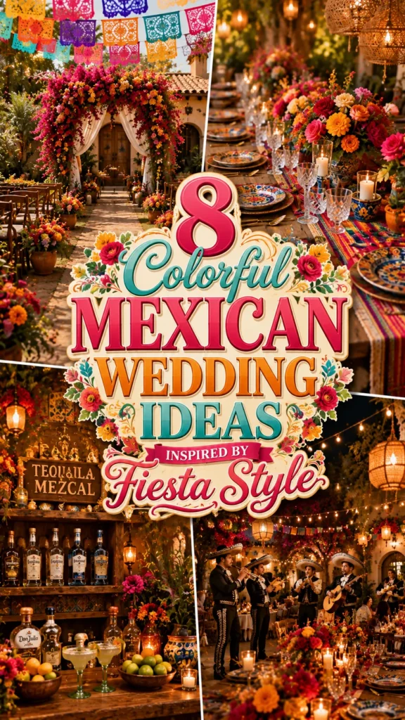 Colorful Mexican Wedding Ideas Inspired by Fiesta Style