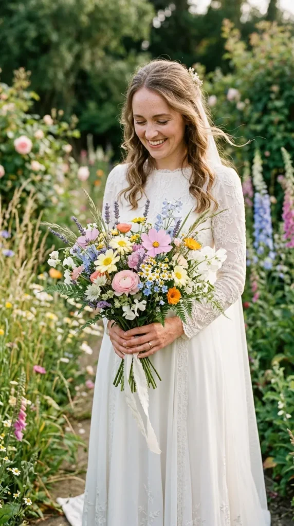 Colorful Wildflower Bouquet