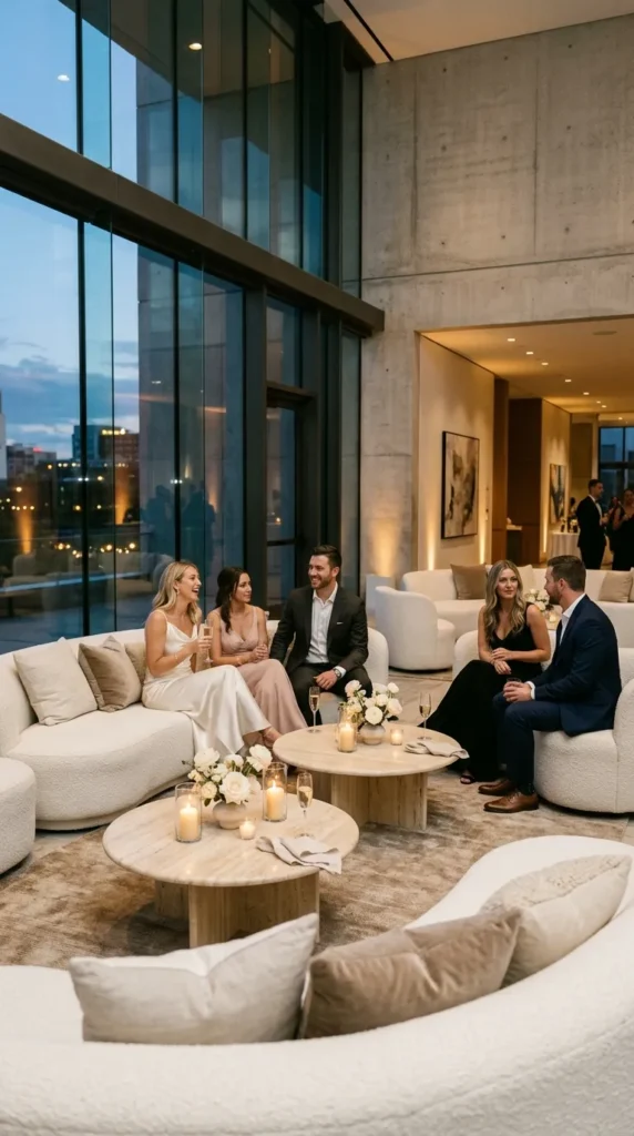 Build a Contemporary Wedding Lounge
