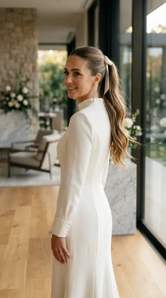 Coordinate Your Jewelry With a High Ponytail