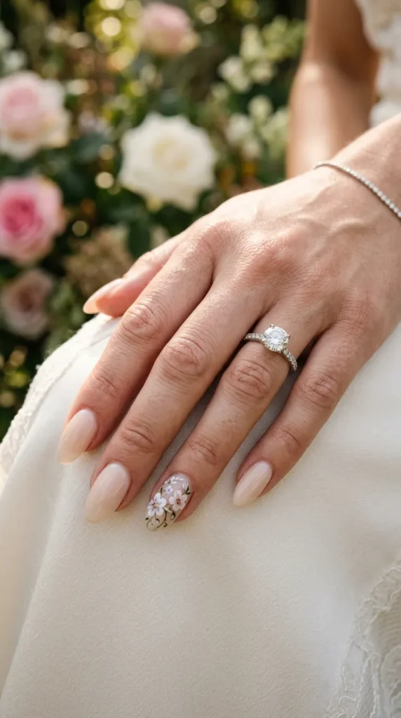 Create Simple Floral Nail Art