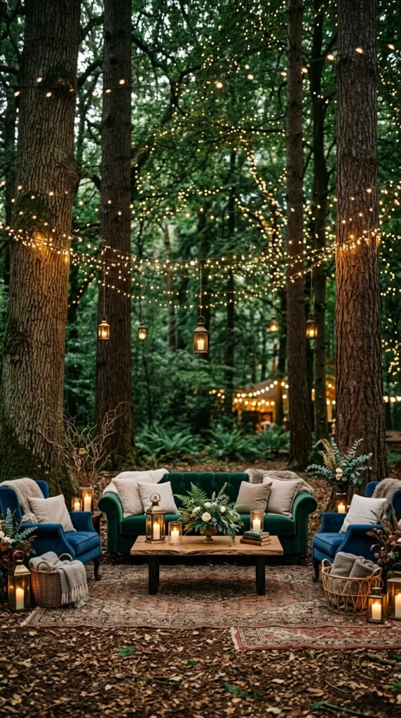 Create a Cozy Woodland Lounge