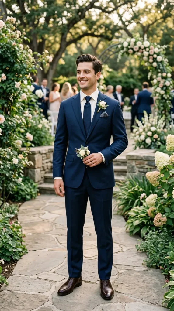 Deep Navy Suit