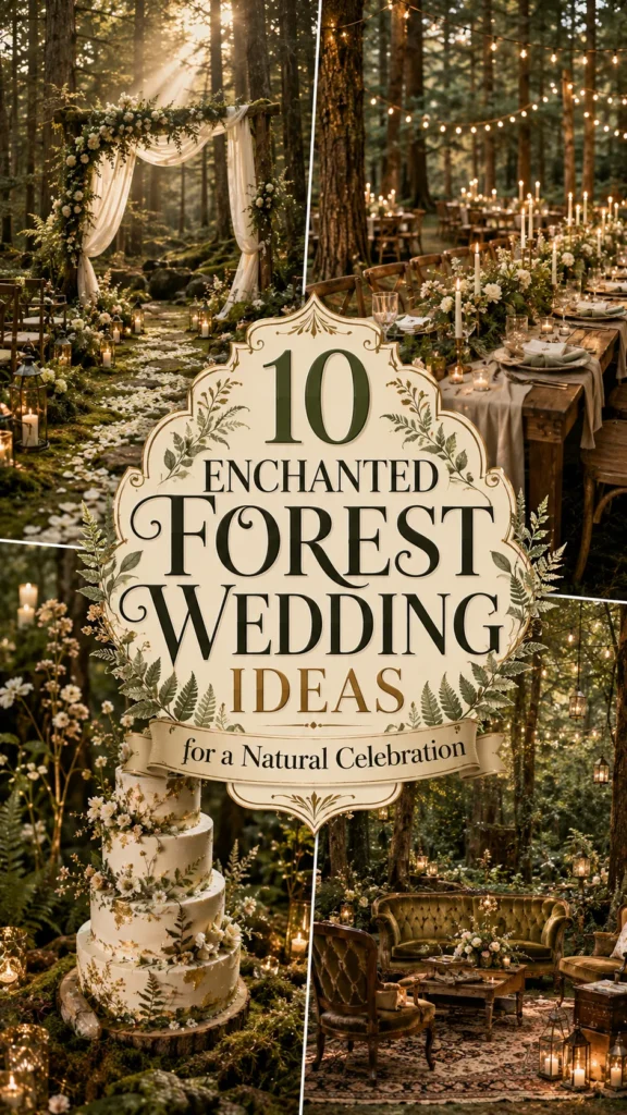Enchanted Forest Wedding Ideas for a Natural Celebration