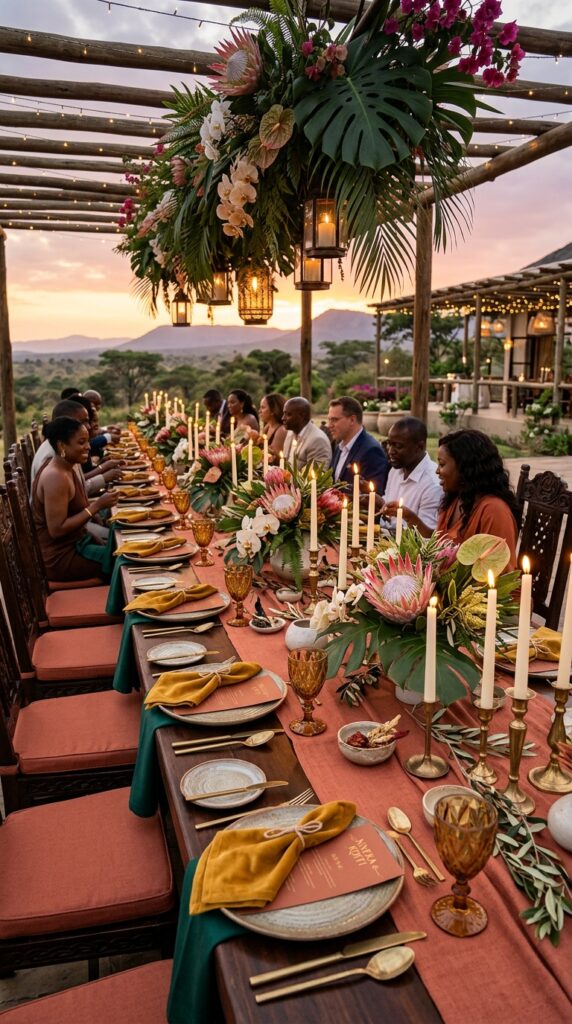 Fill the Celebration With Rich, Earthy Color