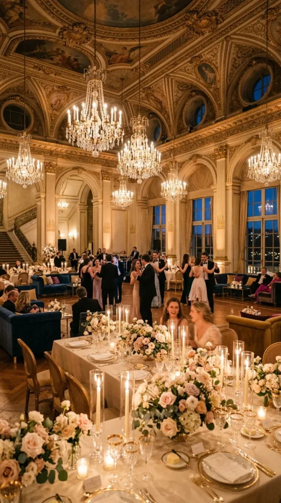 Finish with a Candlelit After-Dark Reception