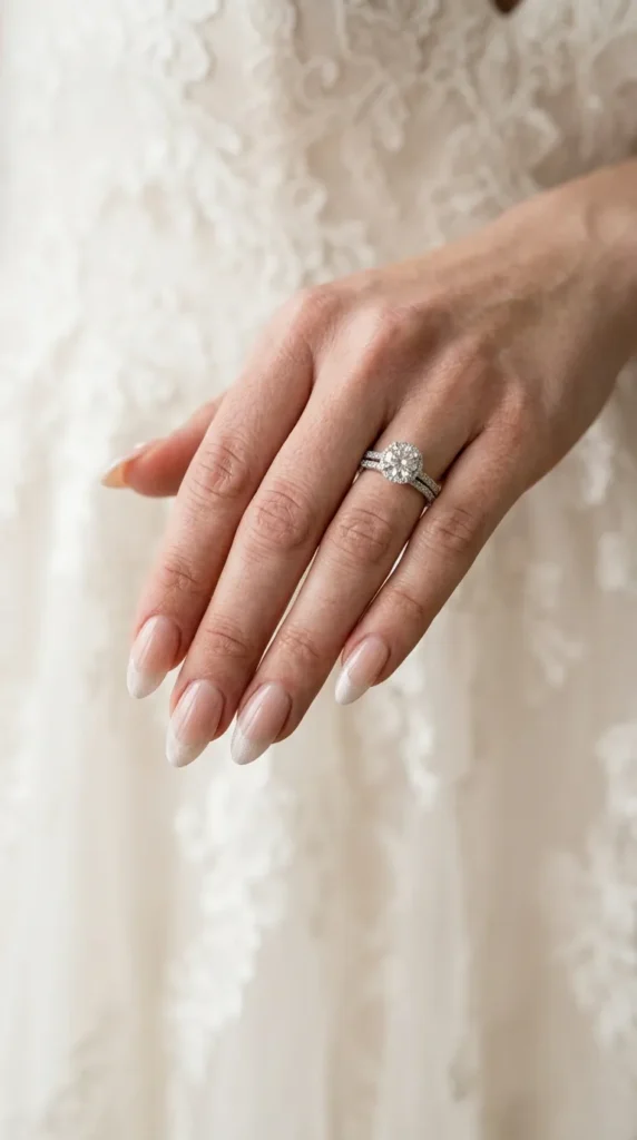 Frosted French Tips