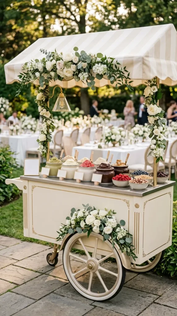 Gelato or Ice Cream Cart