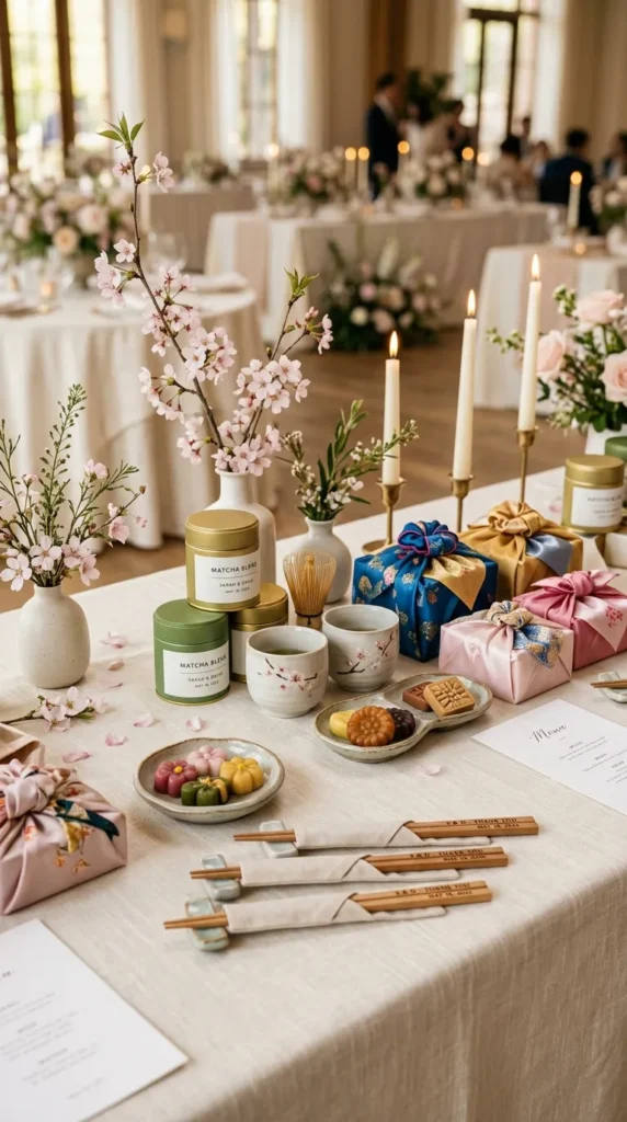 Give Guests Fusion Wedding Favors