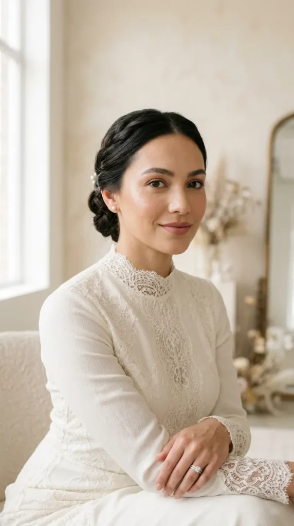 Glass-Skin Inspired Bridal Look
