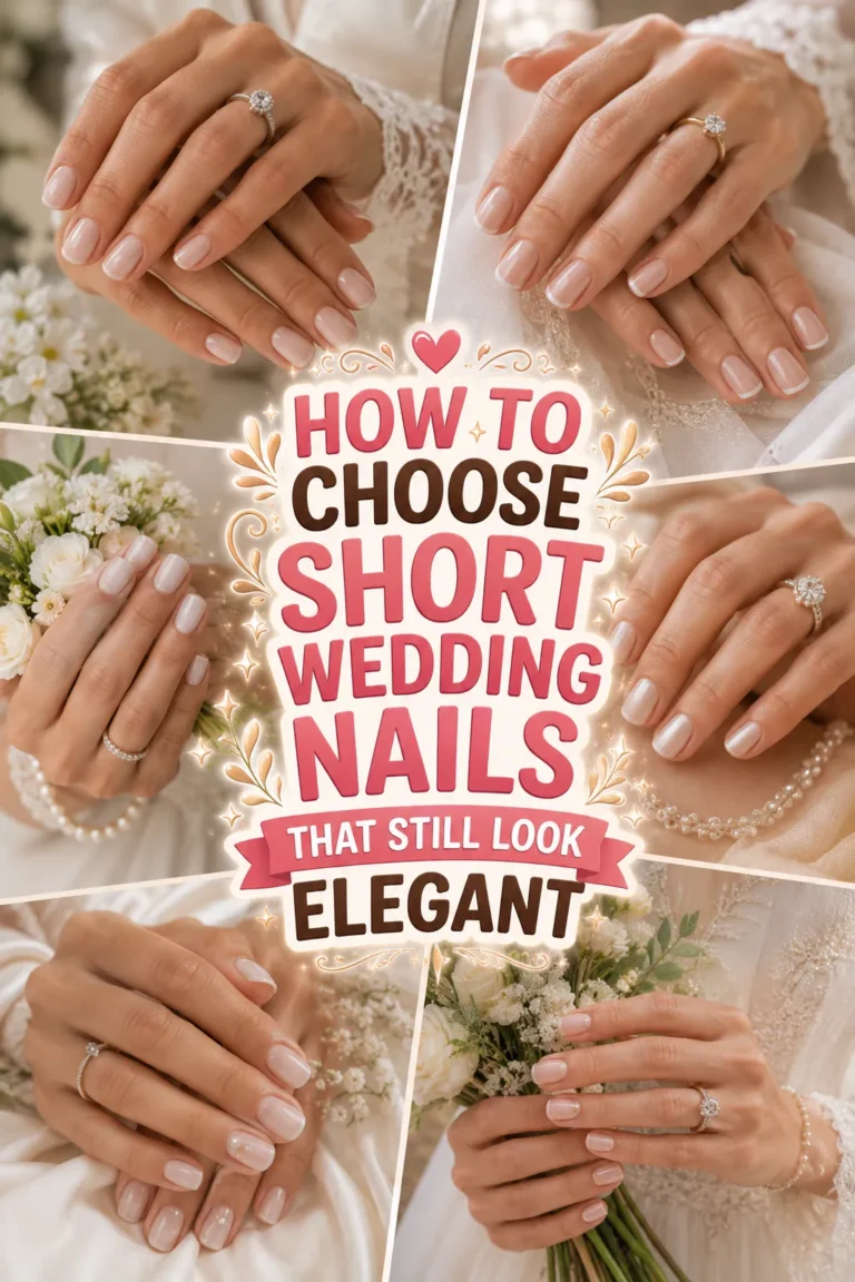 How to Choose Short Wedding Nails That Still Look Elegant