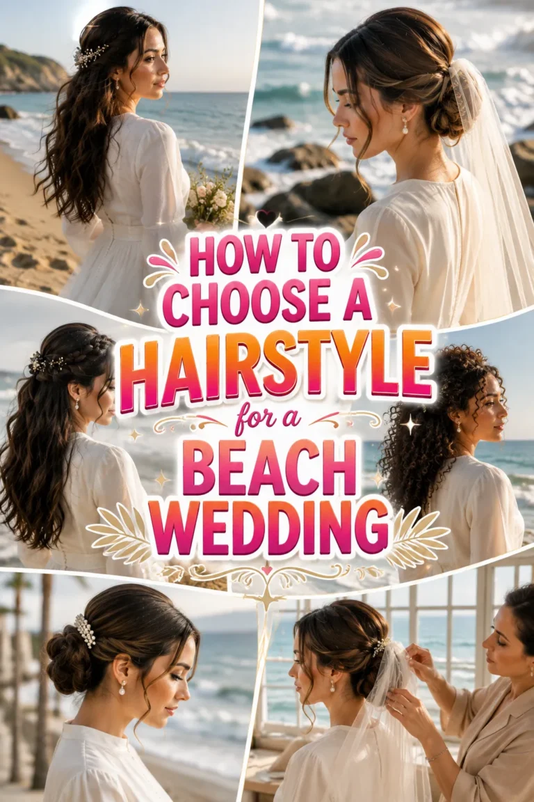 How to Choose a Hairstyle for a Beach Wedding