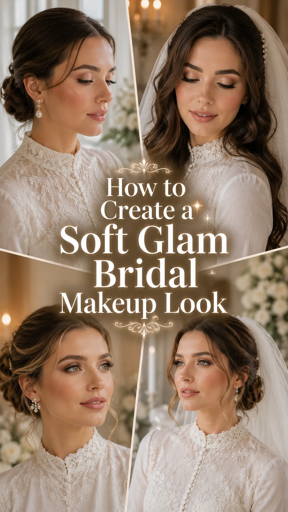 How to Create a Soft Glam Bridal Makeup Look