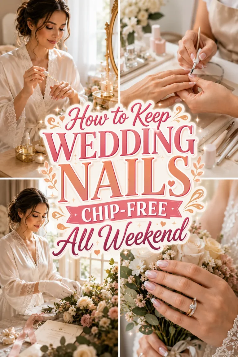 How to Keep Wedding Nails Chip-Free All Weekend