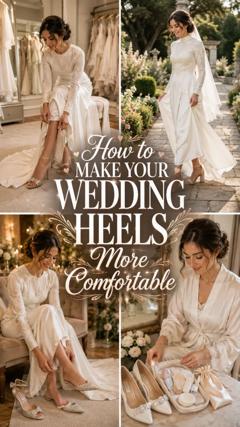 How to Make Your Wedding Heels More Comfortable